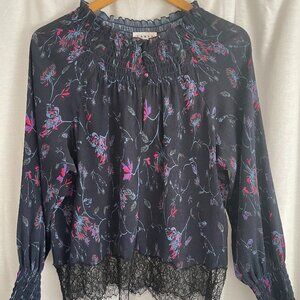 Tanya Taylor printed blouse, size 8